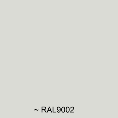 PREFA Rinnenhalter halbrund RG333 Weiß P.10, kurz